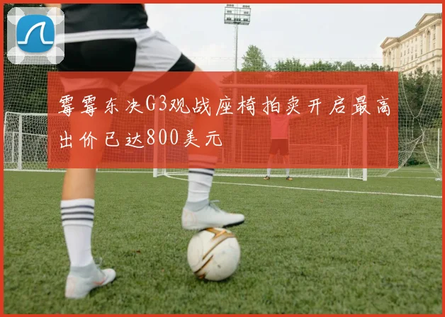 霉霉东决G3观战座椅拍卖开启最高出价已达800美元